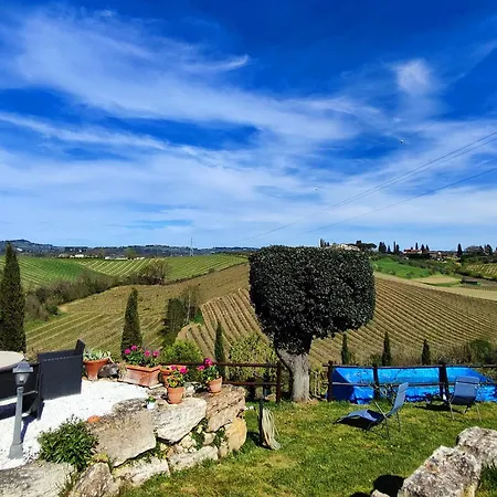 Tuscany Hills La Veduta Certaldo Buitenkant foto